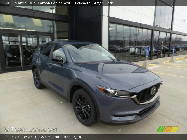 2021 Mazda CX-5 Carbon Edition AWD in Polymetal Gray