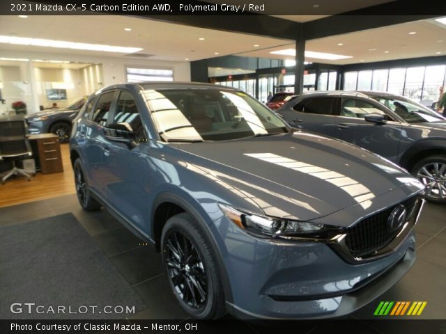 2021 Mazda CX-5 Carbon Edition AWD in Polymetal Gray
