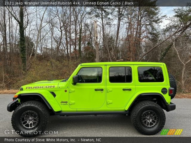 2021 Jeep Wrangler Unlimited Rubicon 4x4 in Limited Edition Gecko