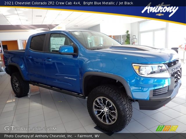 2021 Chevrolet Colorado ZR2 Crew Cab 4x4 in Bright Blue Metallic