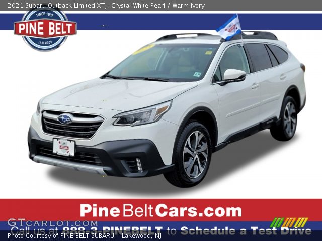 2021 Subaru Outback Limited XT in Crystal White Pearl