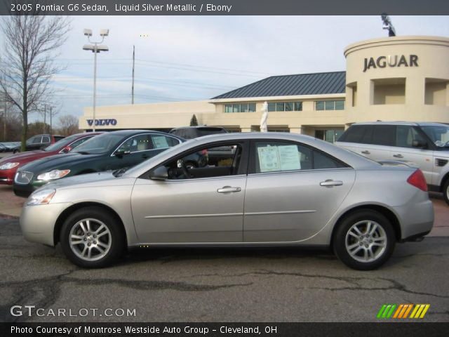 2005 Pontiac G6 Sedan in Liquid Silver Metallic