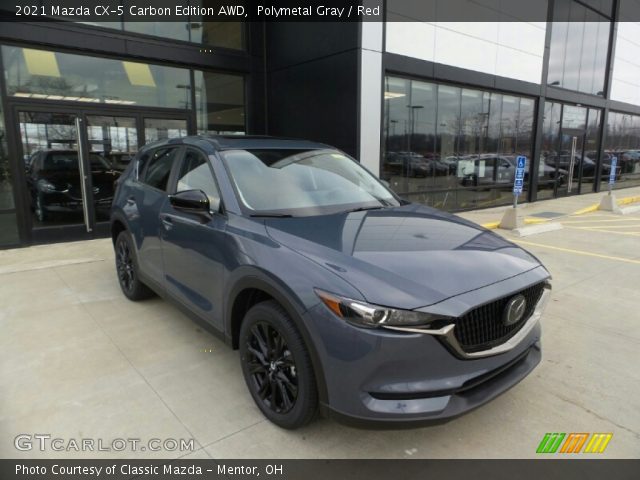 2021 Mazda CX-5 Carbon Edition AWD in Polymetal Gray