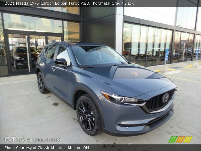 2021 Mazda CX-5 Carbon Edition Turbo AWD in Polymetal Gray