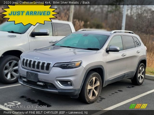 2020 Jeep Cherokee Limited 4x4 in Billet Silver Metallic