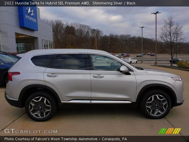 2022 Hyundai Santa Fe Hybrid SEL Premium AWD in Shimmering Silver