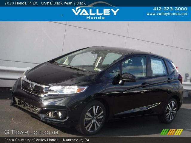 2020 Honda Fit EX in Crystal Black Pearl