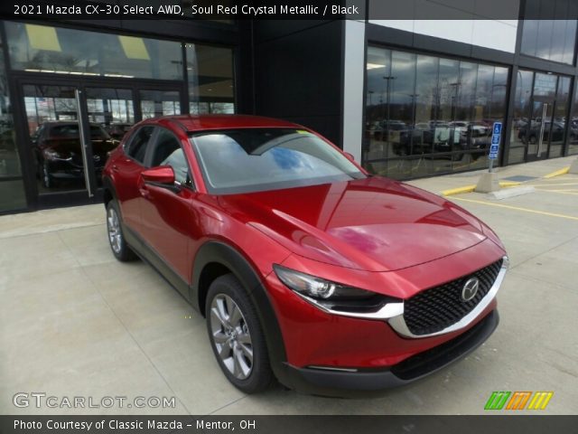 2021 Mazda CX-30 Select AWD in Soul Red Crystal Metallic