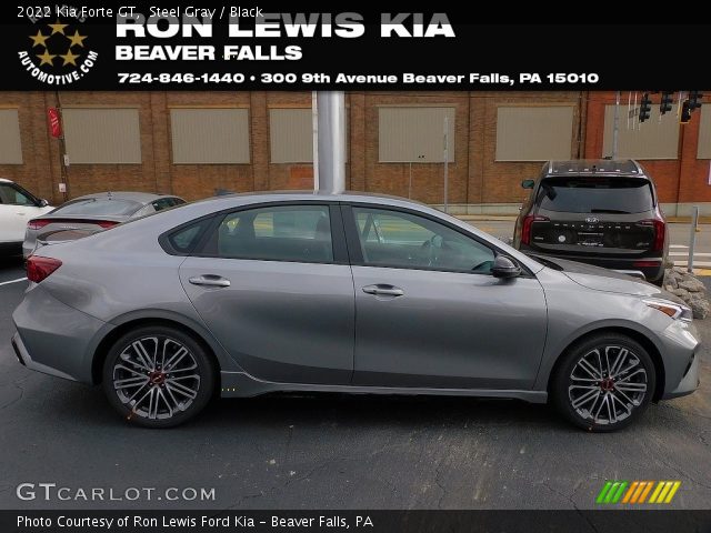 2022 Kia Forte GT in Steel Gray