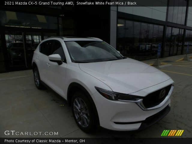 2021 Mazda CX-5 Grand Touring AWD in Snowflake White Pearl Mica