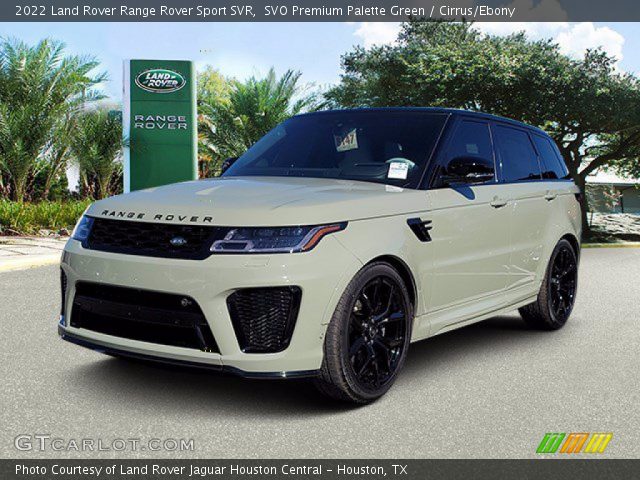 2022 Land Rover Range Rover Sport SVR in SVO Premium Palette Green