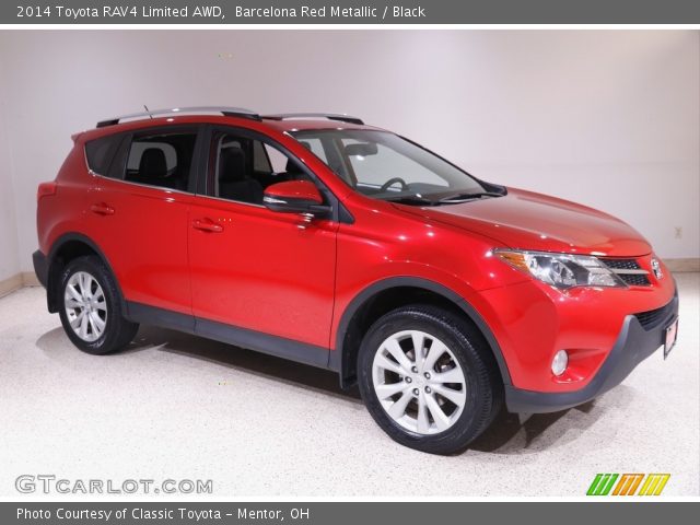 2014 Toyota RAV4 Limited AWD in Barcelona Red Metallic