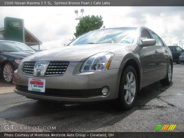 2006 Nissan Maxima 3.5 SL in Spirited Bronze Pearl