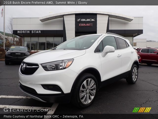 2018 Buick Encore Preferred AWD in Summit White