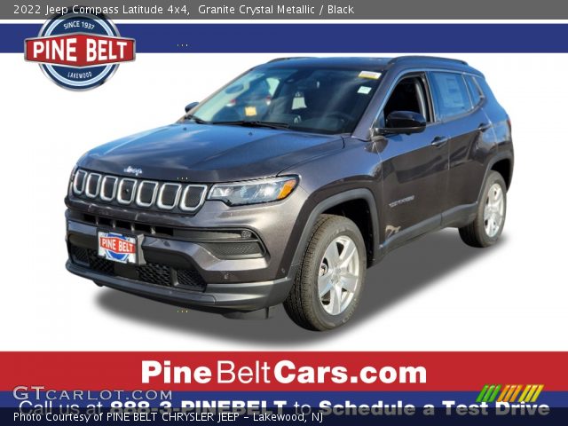 2022 Jeep Compass Latitude 4x4 in Granite Crystal Metallic