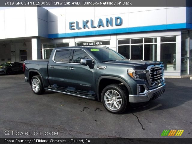 2019 GMC Sierra 1500 SLT Crew Cab 4WD in Dark Sky Metallic