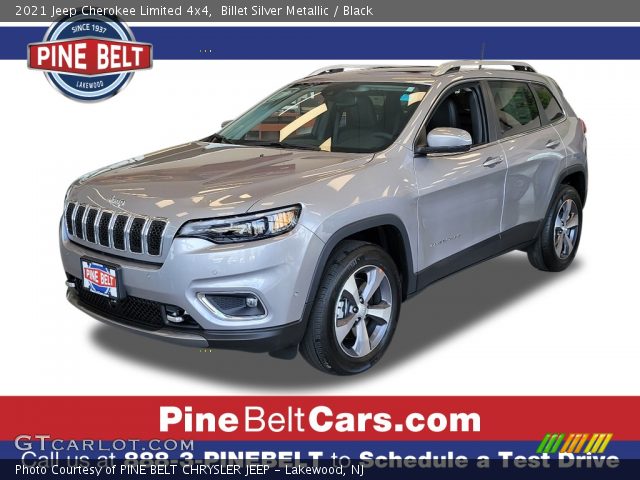 2021 Jeep Cherokee Limited 4x4 in Billet Silver Metallic