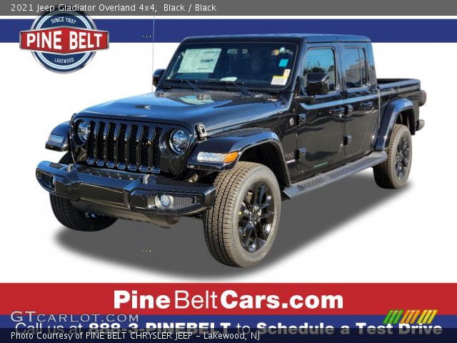 2021 Jeep Gladiator Overland 4x4 in Black