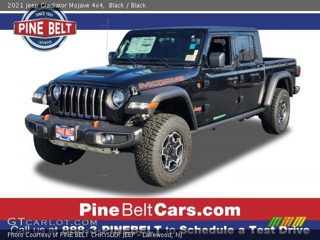 2021 Jeep Gladiator Mojave 4x4 in Black