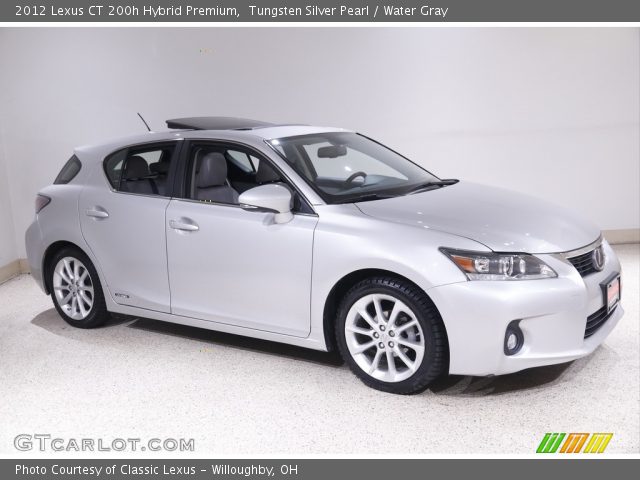 2012 Lexus CT 200h Hybrid Premium in Tungsten Silver Pearl