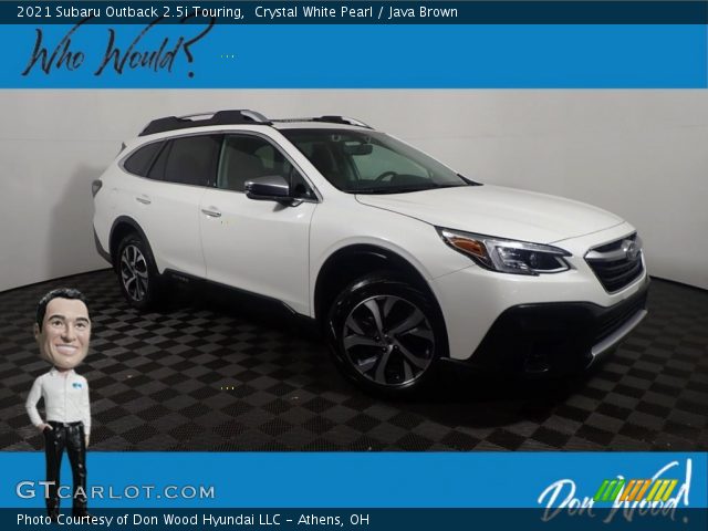 2021 Subaru Outback 2.5i Touring in Crystal White Pearl