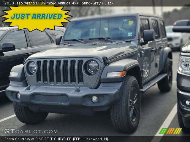 2020 Jeep Wrangler Unlimited Altitude 4x4 in Sting-Gray