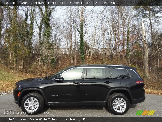 2021 Jeep Grand Cherokee L Limited 4x4 in Diamond Black Crystal Pearl