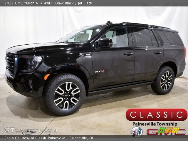 2022 GMC Yukon AT4 4WD in Onyx Black