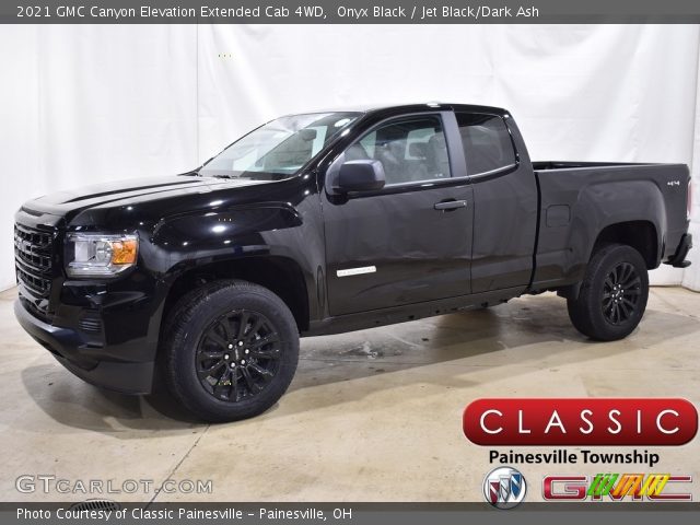 2021 GMC Canyon Elevation Extended Cab 4WD in Onyx Black