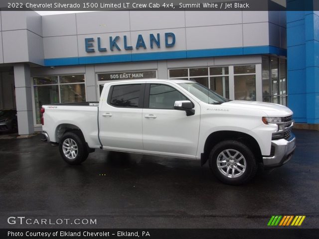 2022 Chevrolet Silverado 1500 Limited LT Crew Cab 4x4 in Summit White