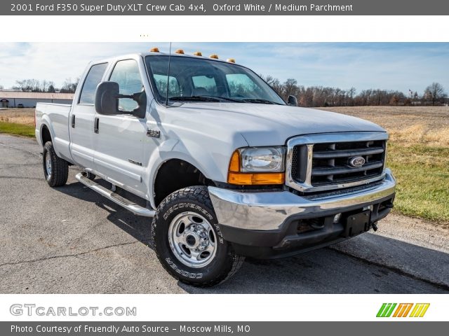 2001 Ford F350 Super Duty XLT Crew Cab 4x4 in Oxford White