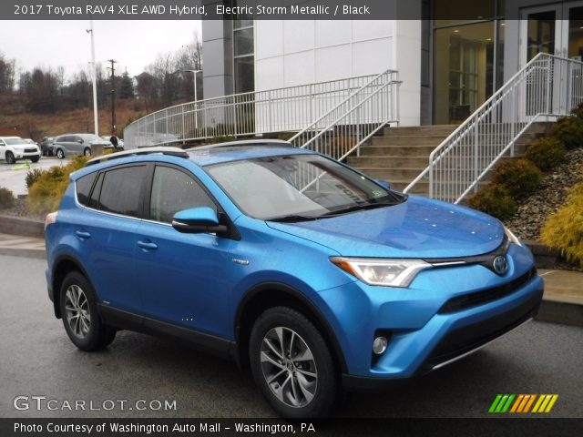2017 Toyota RAV4 XLE AWD Hybrid in Electric Storm Metallic
