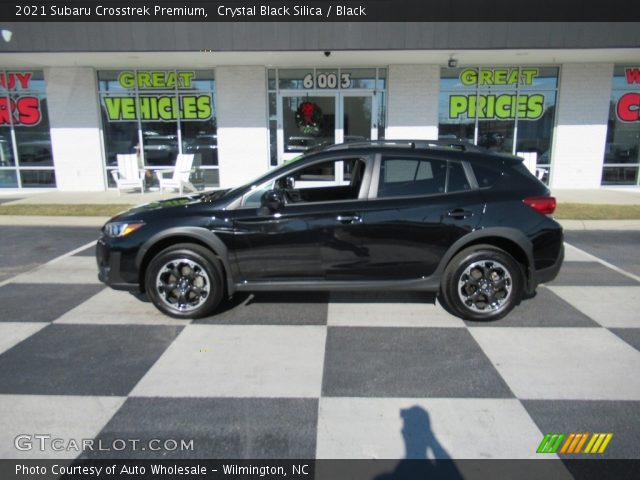 2021 Subaru Crosstrek Premium in Crystal Black Silica