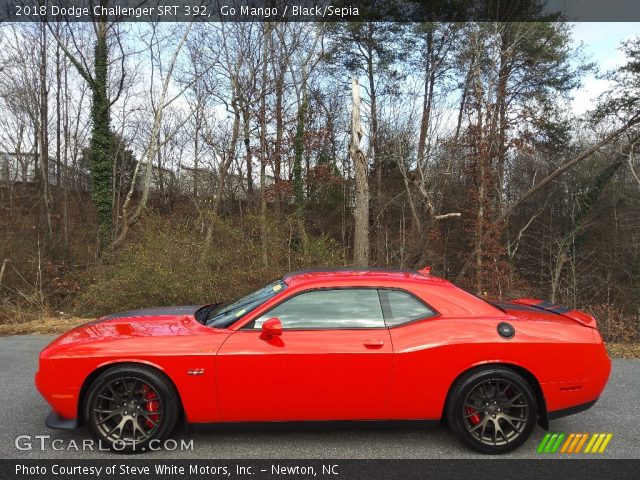 2018 Dodge Challenger SRT 392 in Go Mango