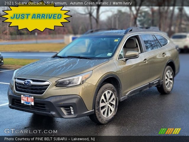 2021 Subaru Outback 2.5i Premium in Autumn Green Metallic