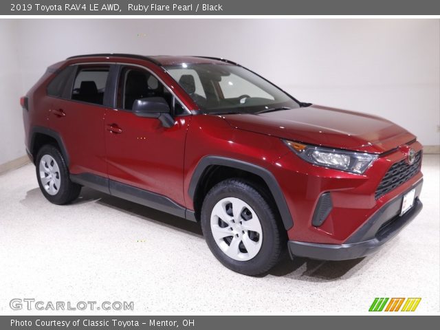 2019 Toyota RAV4 LE AWD in Ruby Flare Pearl