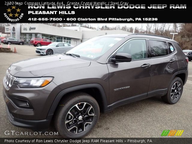 2022 Jeep Compass Latitude 4x4 in Granite Crystal Metallic