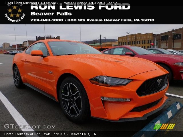 2021 Ford Mustang GT Fastback in Twister Orange Tri-Coat