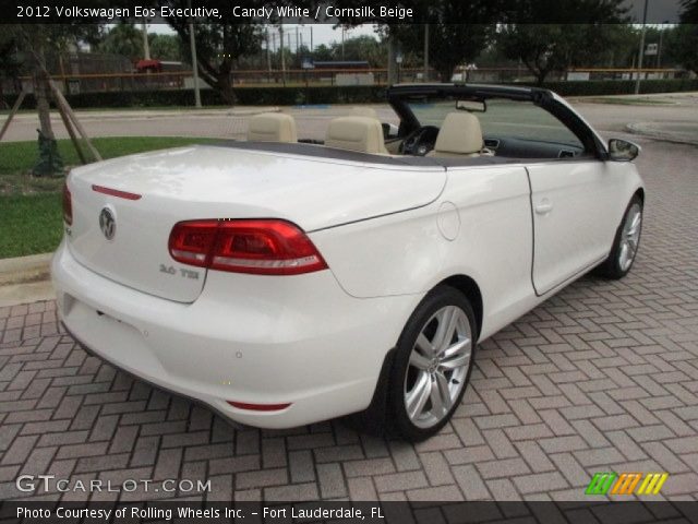 2012 Volkswagen Eos Executive in Candy White