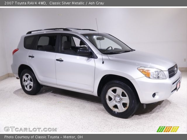 2007 Toyota RAV4 4WD in Classic Silver Metallic