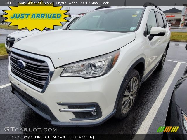 2019 Subaru Ascent Limited in Crystal White Pearl