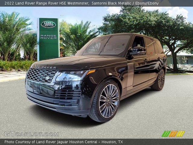 2022 Land Rover Range Rover HSE Westminster in Santorini Black Metallic