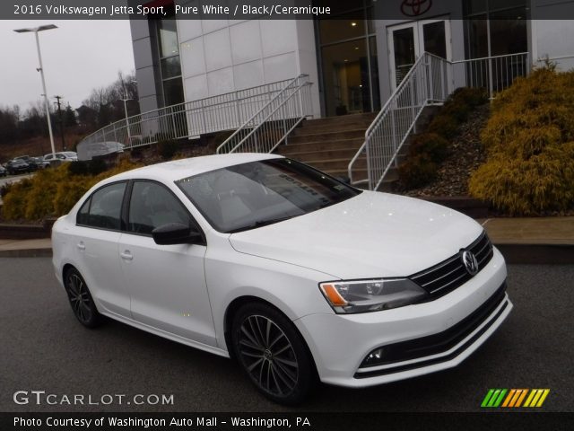 2016 Volkswagen Jetta Sport in Pure White