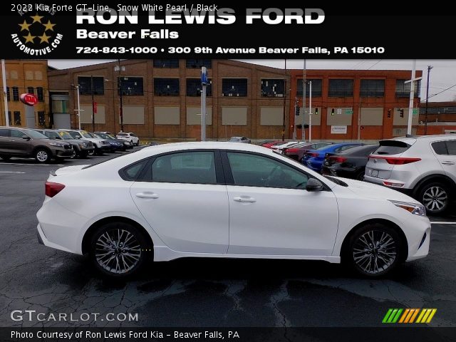 2022 Kia Forte GT-Line in Snow White Pearl