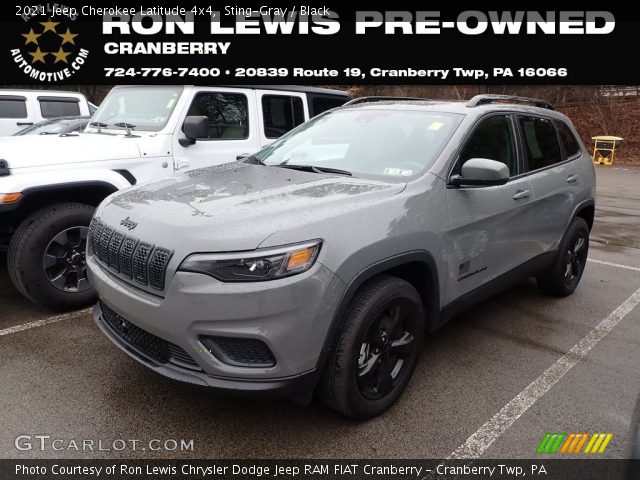 2021 Jeep Cherokee Latitude 4x4 in Sting-Gray