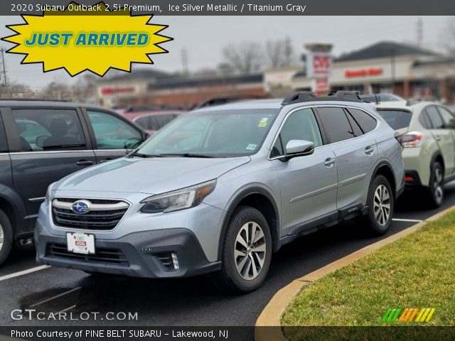 2020 Subaru Outback 2.5i Premium in Ice Silver Metallic