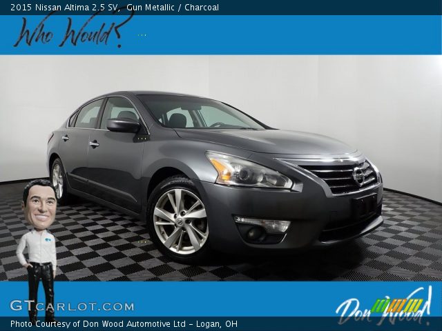 2015 Nissan Altima 2.5 SV in Gun Metallic