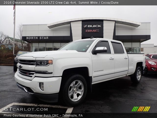 2016 Chevrolet Silverado 1500 LTZ Crew Cab 4x4 in Summit White