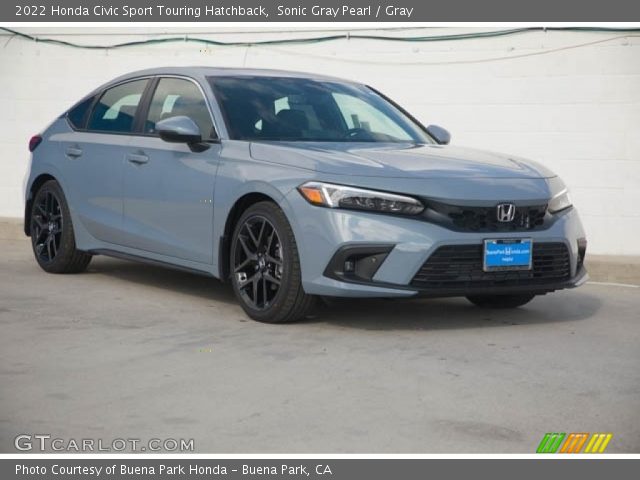 2022 Honda Civic Sport Touring Hatchback in Sonic Gray Pearl