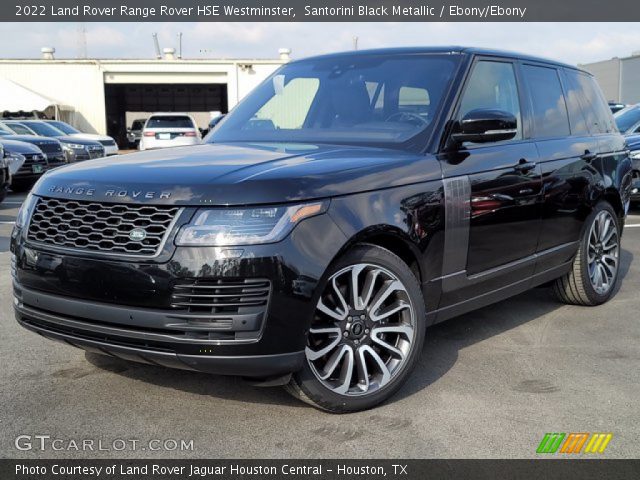 2022 Land Rover Range Rover HSE Westminster in Santorini Black Metallic